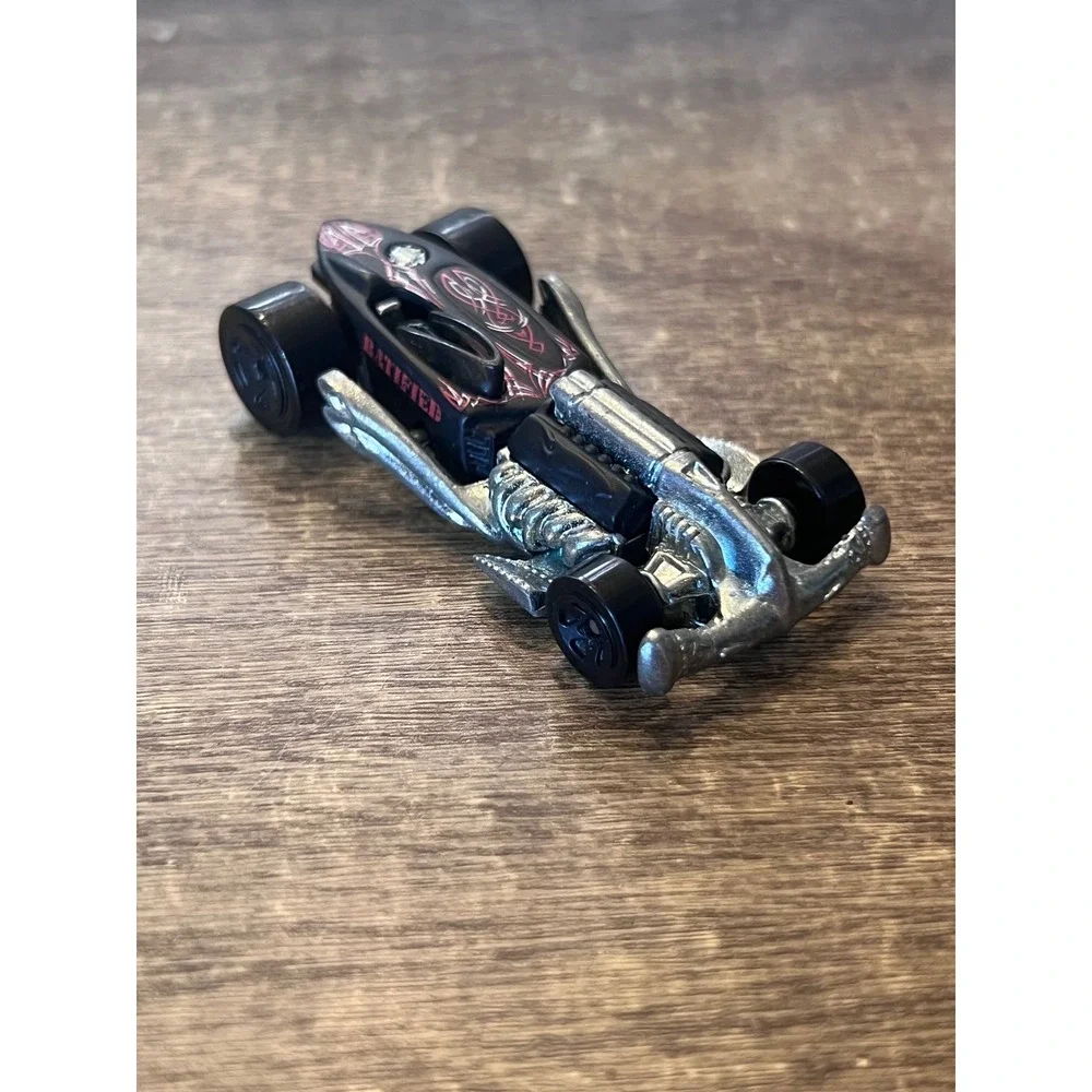 Hot Wheels Acceleracers Rat-Ified Black W Red Loose Die Cast Fantasy Cars EUC